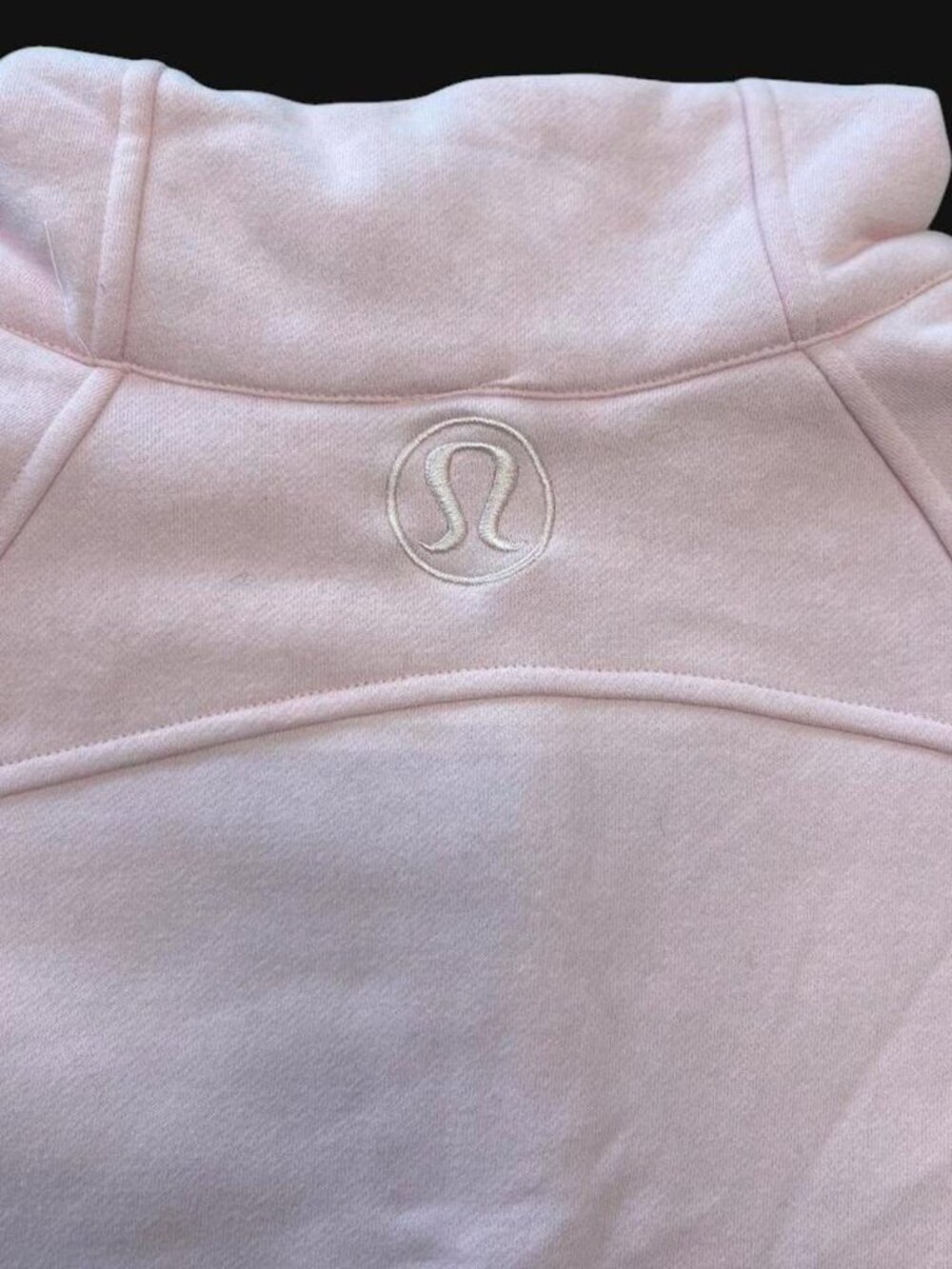Lululemon Pink Half Zip Pullover Sweatshirt - Picture 4 of 6